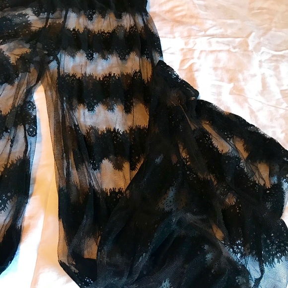 Black bottom swim Cover Up Sz SMALL - Picture 3 of 5